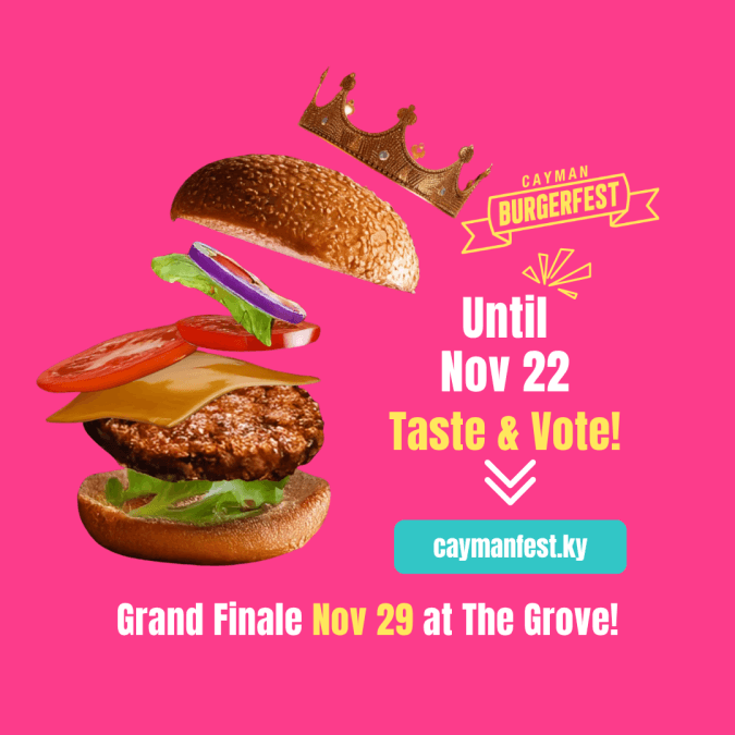Campaign artwork: Until Nov 22, Taste & Vote, Grand Finale Nov 29 at The Grove